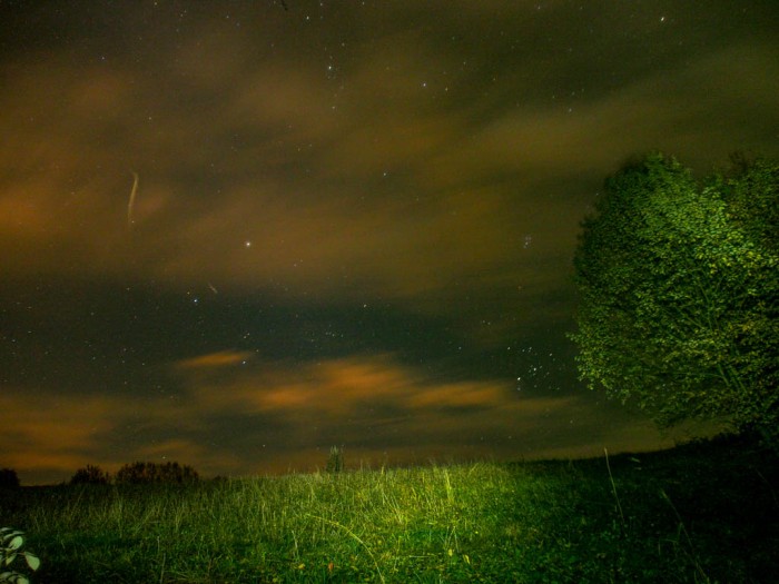 Malowanie światłem i Beskidy nocą