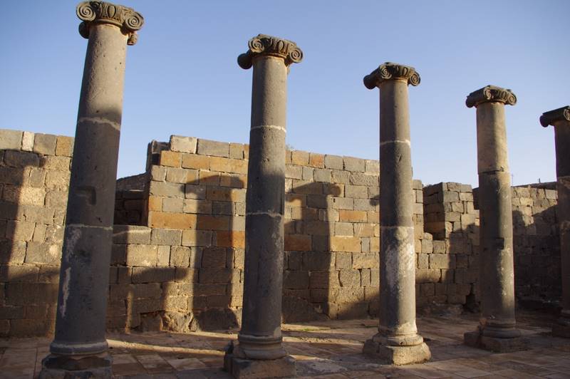 Bosra UNESCO, bazaltowe miasto